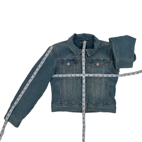 Gap Jean Jacket Size Large (10/11) Girl's - Picture 4 of 9